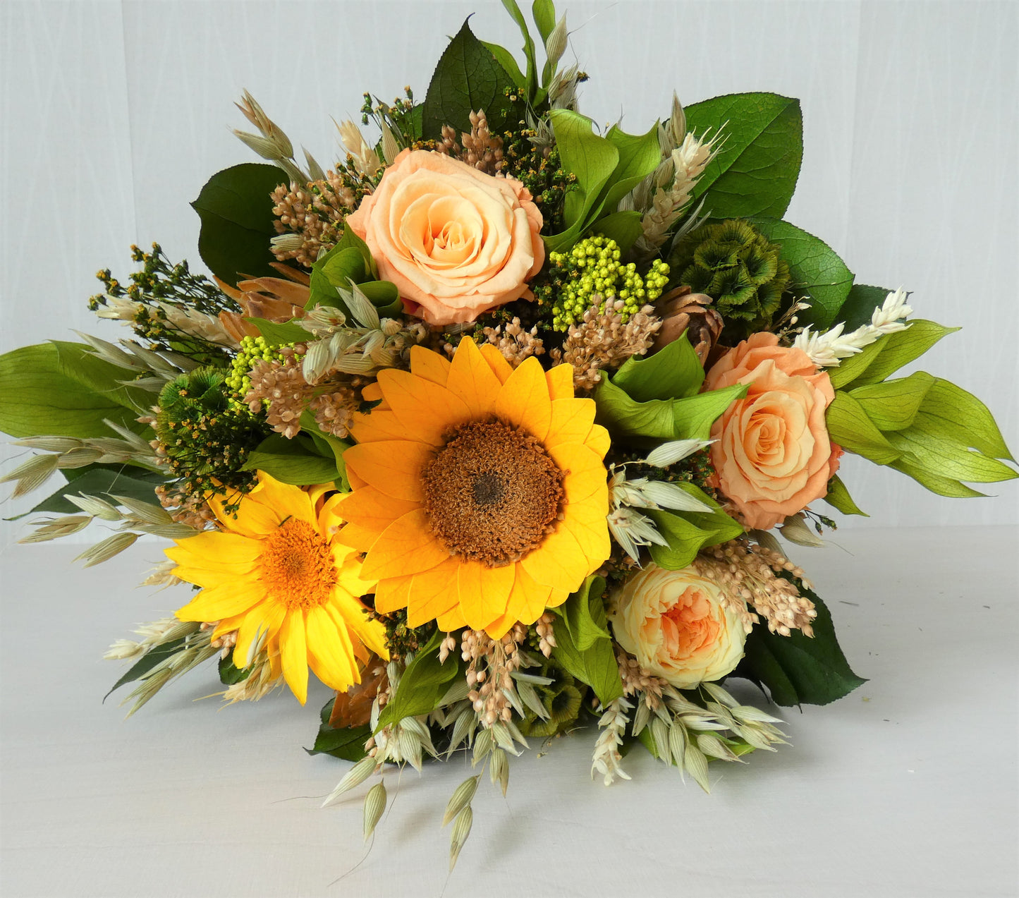 SUNSHINE SYMPHONY - preserved sunflower bouquet