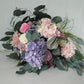 Schöne rosa & lila konservierte Blumenstrauß, Hortensie Rose Blumenarrangement, Enternal Rose Geschenk, Hochzeits Luxusstrauß