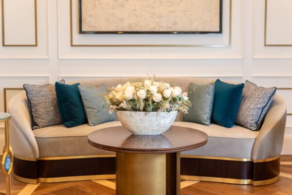 Full bloom centerpiece