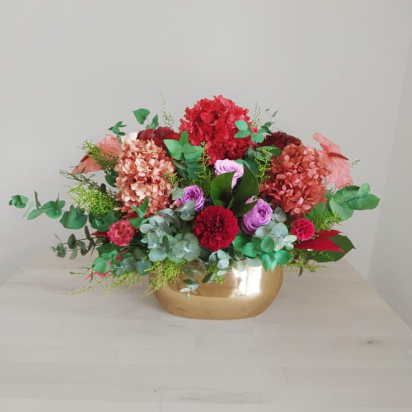 2 Anthurium Garden centerpiece
