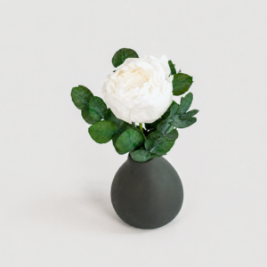 Peony Charm bud vase arrangement