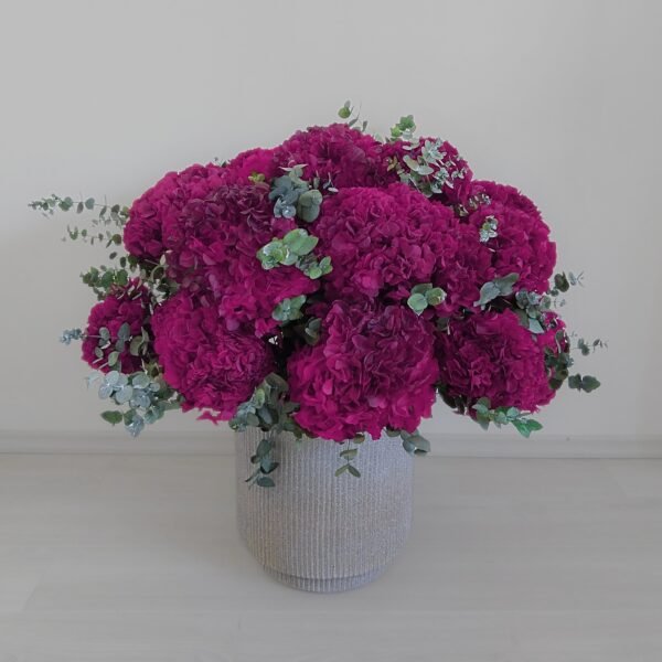 Hydrangea Symphony vase arrangement